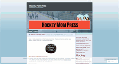 Desktop Screenshot of hockeymompress.wordpress.com