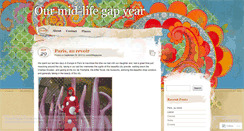 Desktop Screenshot of ourmidlifegapyear.wordpress.com