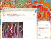 Tablet Screenshot of ourmidlifegapyear.wordpress.com