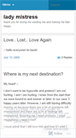 Mobile Screenshot of msmistress.wordpress.com