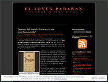 Tablet Screenshot of eljovenpadawan.wordpress.com