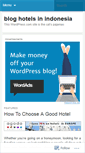 Mobile Screenshot of bloghotelsinindonesia.wordpress.com