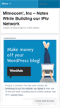 Mobile Screenshot of mimocom.wordpress.com