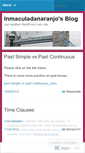 Mobile Screenshot of inmaculadanaranjo.wordpress.com