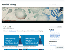 Tablet Screenshot of nam719.wordpress.com