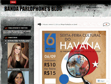 Tablet Screenshot of bandaparlophone.wordpress.com