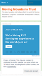 Mobile Screenshot of mmtrust.wordpress.com