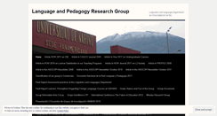 Desktop Screenshot of languageandpedagogy.wordpress.com