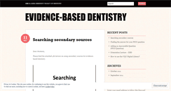 Desktop Screenshot of ebdentistry.wordpress.com