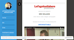 Desktop Screenshot of letsgetouttahere.wordpress.com