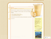 Tablet Screenshot of carrickheritage.wordpress.com