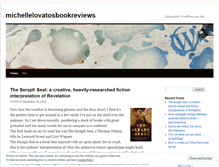 Tablet Screenshot of michellelovatosbookreviews.wordpress.com