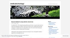 Desktop Screenshot of medicalschoolapp.wordpress.com