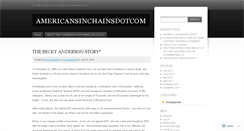 Desktop Screenshot of americansinchainsdotcom.wordpress.com