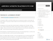 Tablet Screenshot of americansinchainsdotcom.wordpress.com