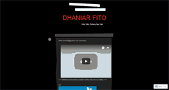 Desktop Screenshot of dhaniarfito.wordpress.com