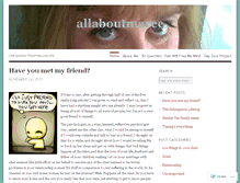 Tablet Screenshot of allaboutmaree.wordpress.com