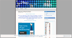 Desktop Screenshot of pimpmyname.wordpress.com