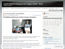 Tablet Screenshot of jqafskalorjanggus.wordpress.com