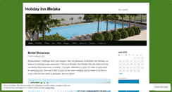 Desktop Screenshot of holidayinnmelaka.wordpress.com