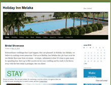 Tablet Screenshot of holidayinnmelaka.wordpress.com