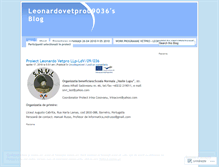 Tablet Screenshot of leonardovetpro09036.wordpress.com
