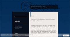 Desktop Screenshot of knittingmommas.wordpress.com