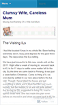 Mobile Screenshot of carelessmum.wordpress.com