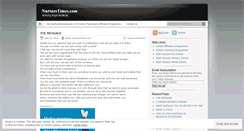 Desktop Screenshot of nurturetimes.wordpress.com