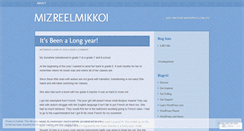 Desktop Screenshot of mizreelmikkoi.wordpress.com