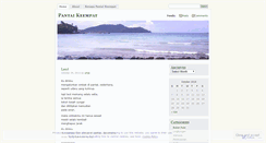 Desktop Screenshot of pantaikeempat.wordpress.com