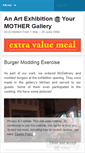 Mobile Screenshot of extravaluemeal.wordpress.com