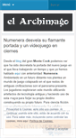 Mobile Screenshot of elarchimago.wordpress.com