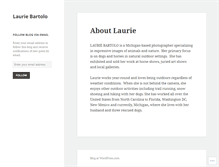 Tablet Screenshot of lauriebartolo.wordpress.com