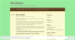 Desktop Screenshot of boiveneno.wordpress.com
