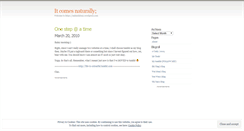 Desktop Screenshot of imkindabusy.wordpress.com