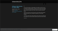 Desktop Screenshot of infowaveindia.wordpress.com