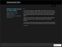 Tablet Screenshot of infowaveindia.wordpress.com