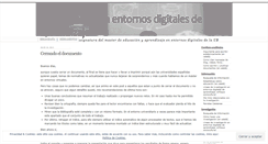 Desktop Screenshot of investigacioneda.wordpress.com