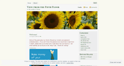 Desktop Screenshot of fifthfloor.wordpress.com