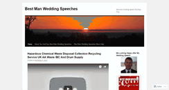 Desktop Screenshot of bestmanweddingspeeches4u.wordpress.com