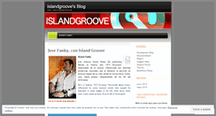 Desktop Screenshot of pressislandgroove.wordpress.com
