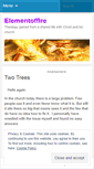 Mobile Screenshot of elementoffire.wordpress.com