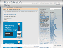 Tablet Screenshot of jlynnjohnston.wordpress.com