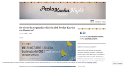 Desktop Screenshot of pechakucharosario.wordpress.com