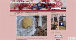 Desktop Screenshot of creativasuculencia.wordpress.com