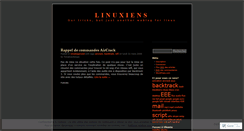 Desktop Screenshot of linuxiens.wordpress.com