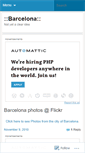 Mobile Screenshot of barcelona.wordpress.com