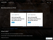 Tablet Screenshot of barcelona.wordpress.com