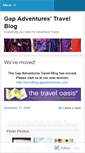 Mobile Screenshot of gapadventures.wordpress.com